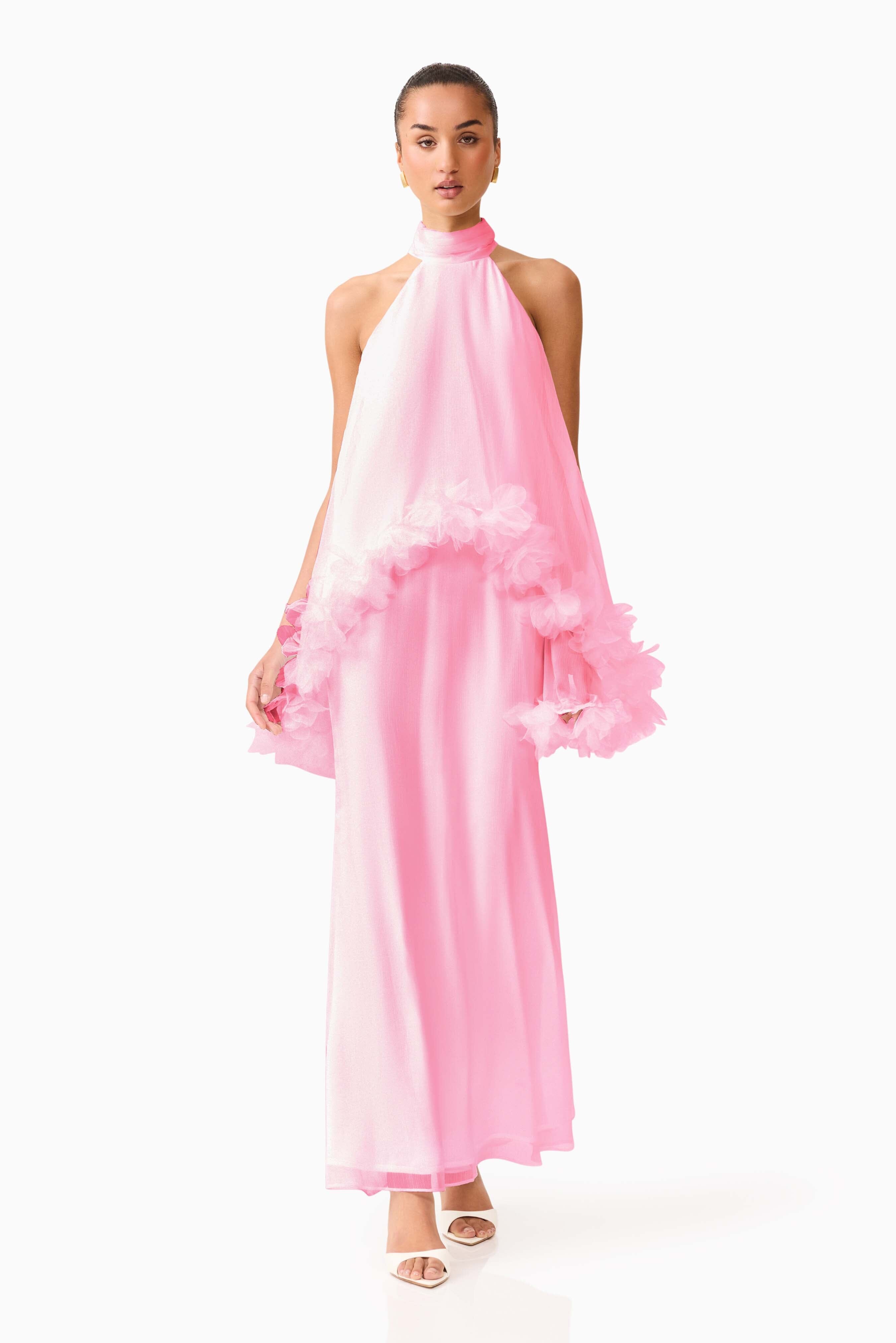 Elliatt Poppy Layered Gown - Pink Elliatt