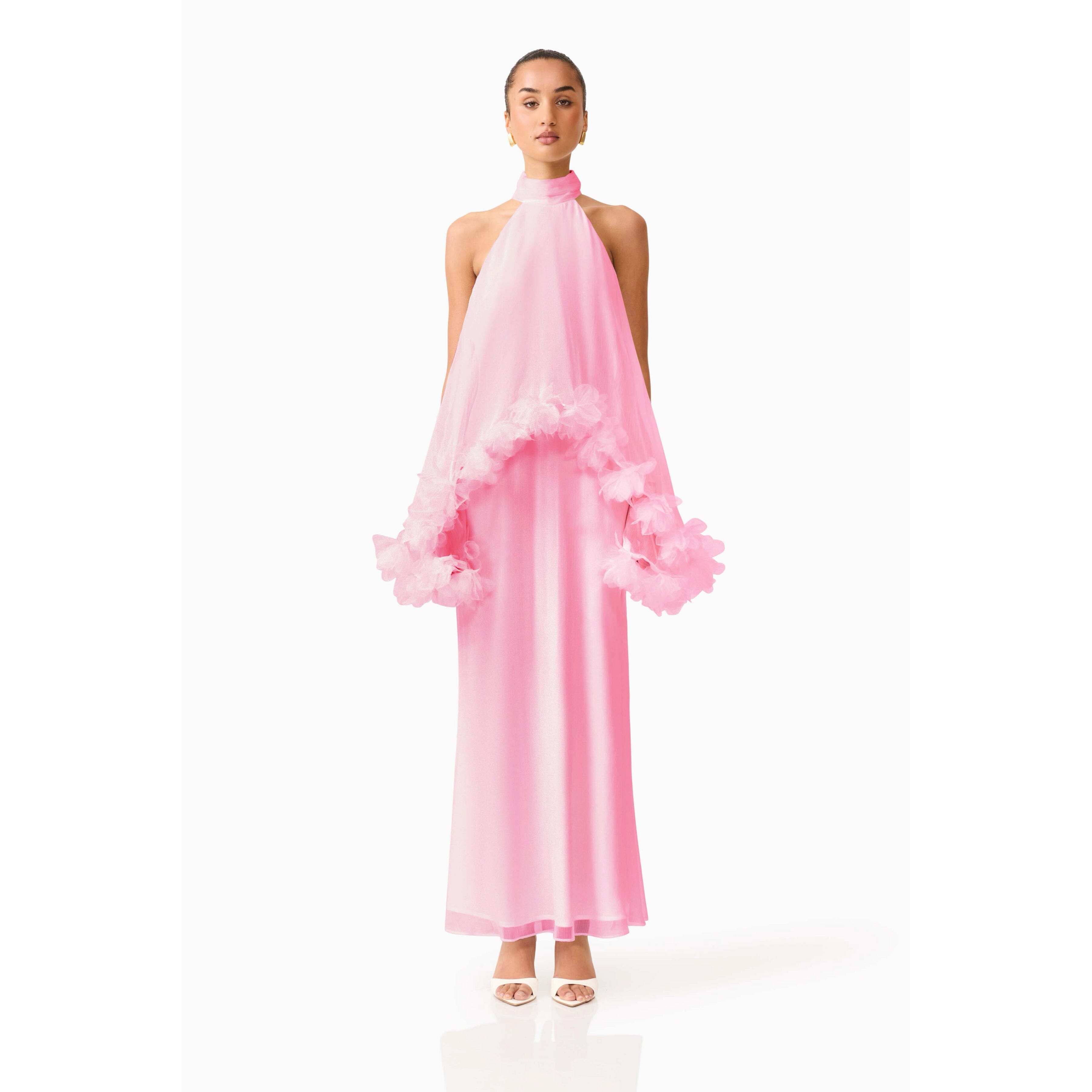 Elliatt Poppy Layered Gown - Pink Elliatt