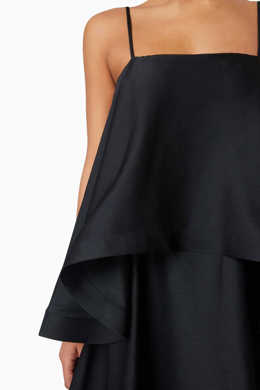 Elliatt Tilly Tiered Maxi Dress - Black Elliatt