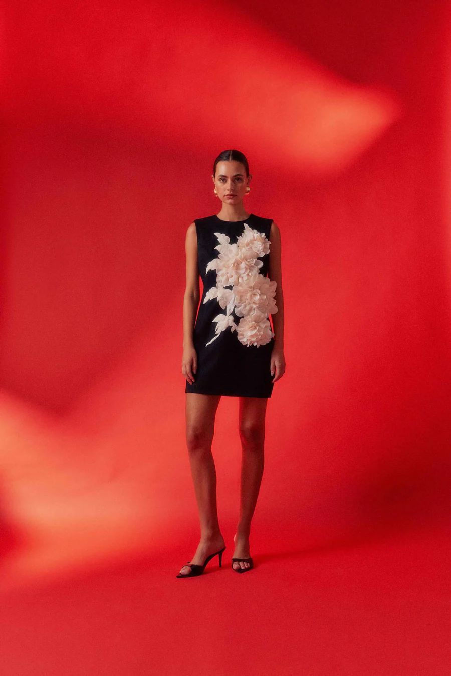 Elliatt Zahara Shift Mini Dress - Black Elliatt