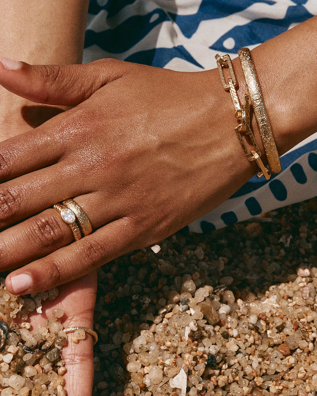 Fairley Antique Gold Cuff Fairley