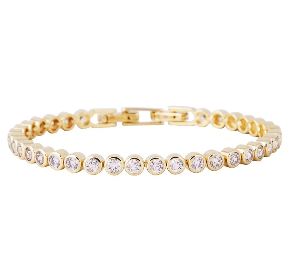 Fairley Bezel Set Tennis Bracelet Eclectic House