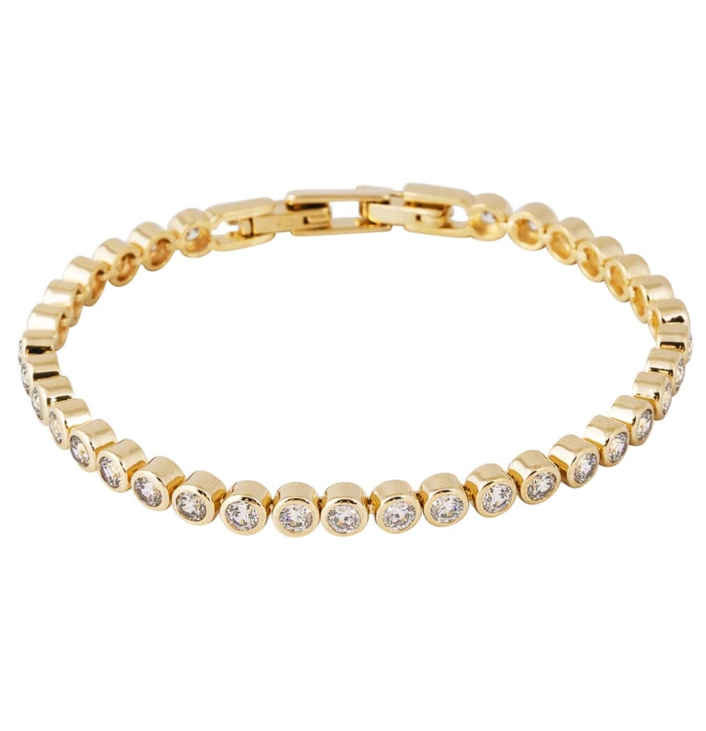Fairley Bezel Set Tennis Bracelet Eclectic House