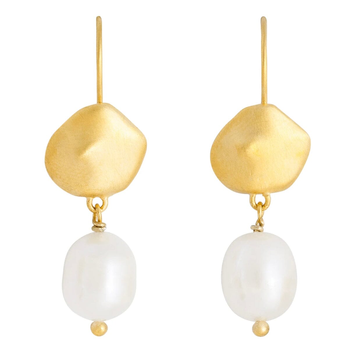 Fairley Gold Nomad Pearl Hooks Eclectic House