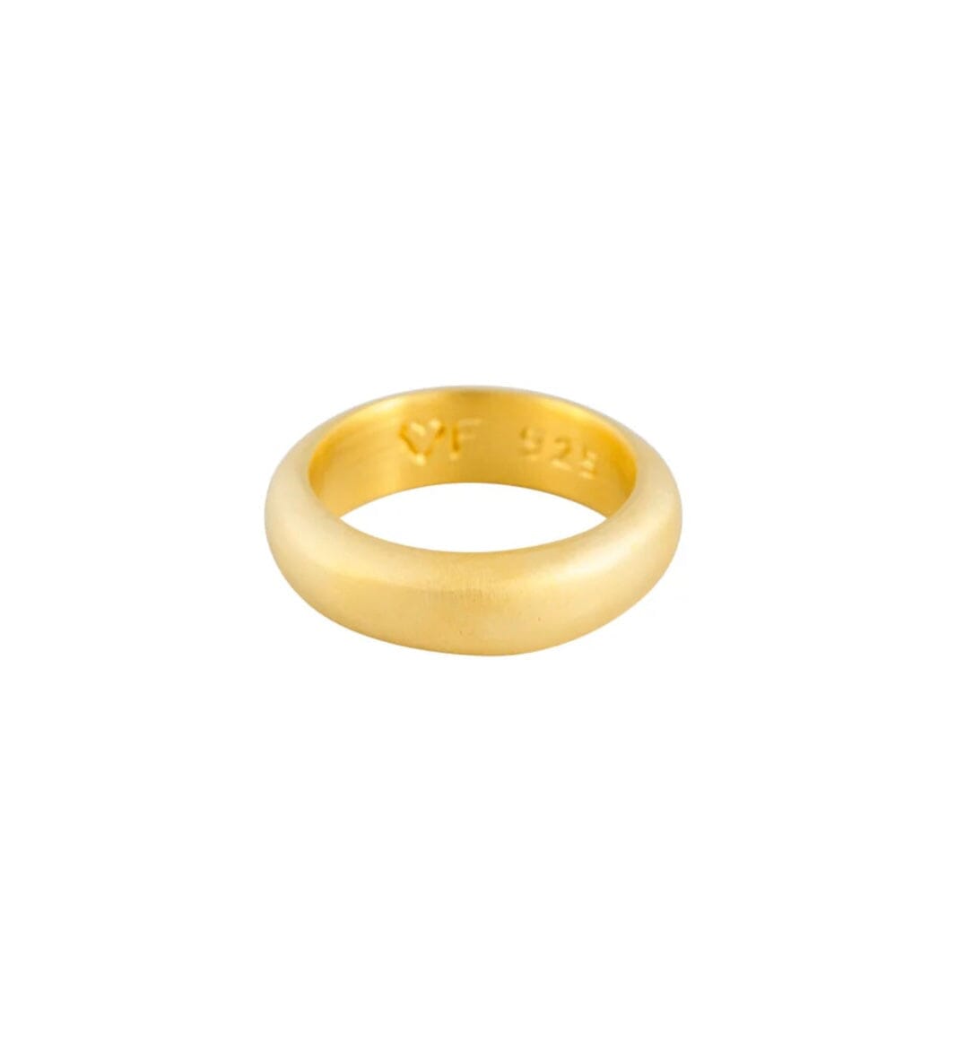 Fairley Matte Gold Ring Eclectic House