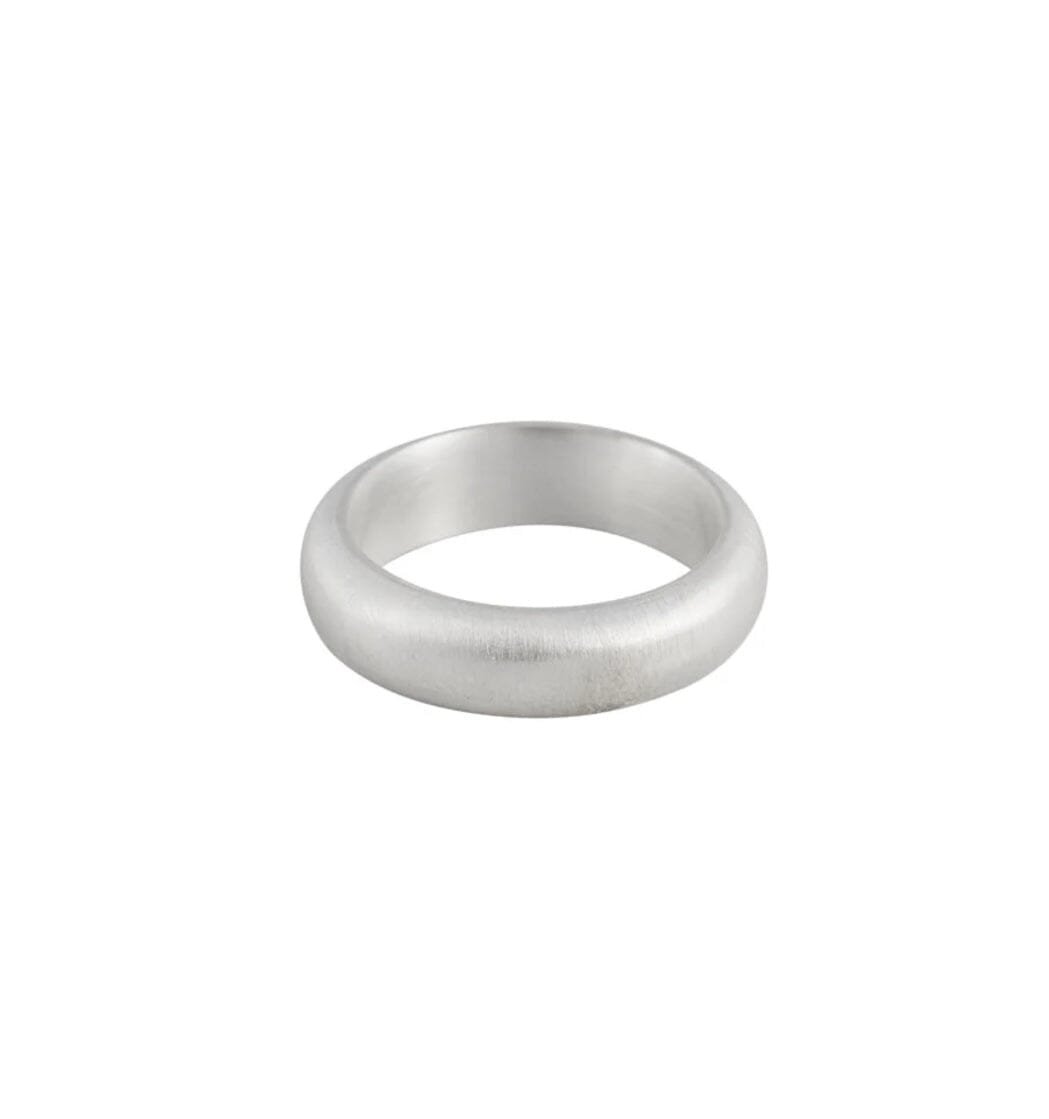 Fairley Matte Silver Ring Eclectic House