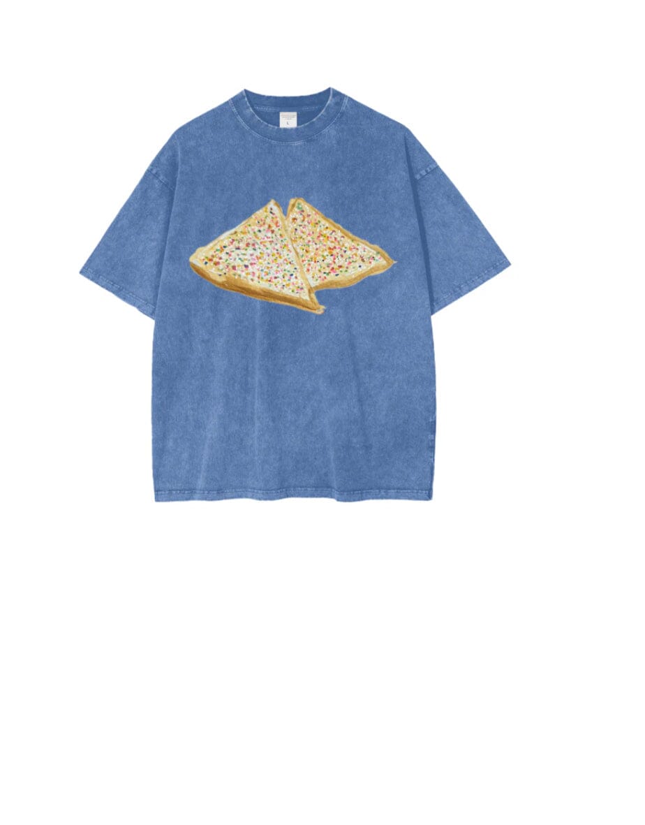 Fairy Bread Acid Wash Oversize Tee Eclectic House