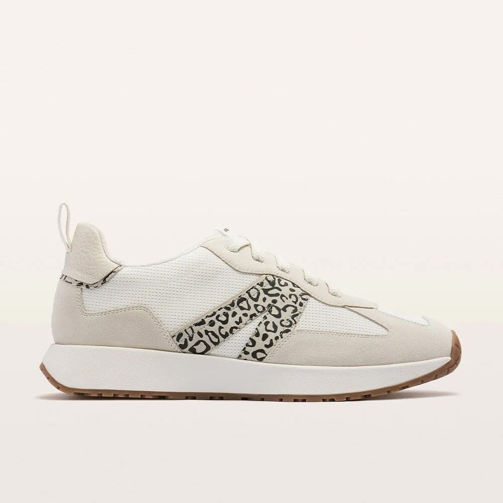Frankie4 Axel II - White/Leopard Print Frankie4