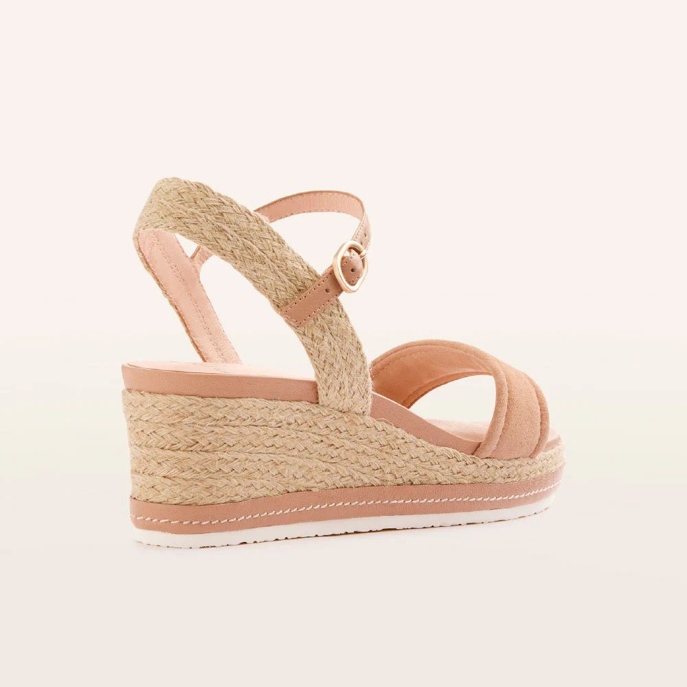 Frankie4 Harris Wedges - Camel Suede Frankie4