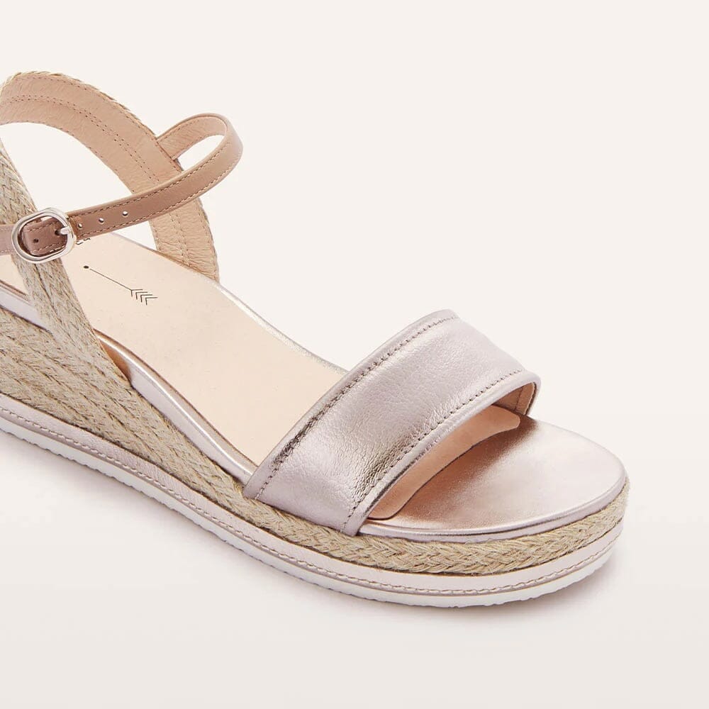 Frankie4 Harris Wedges - Champagne Frankie4