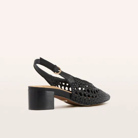 Frankie4 Mendes Heel - Black Weave Frankie4