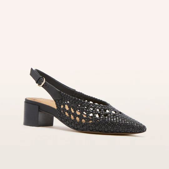 Frankie4 Mendes Heel - Black Weave Frankie4