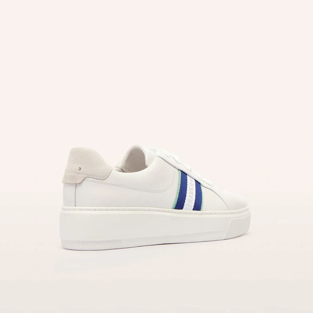 Frankie4 Riley Sneaker - White/Navy Frankie4