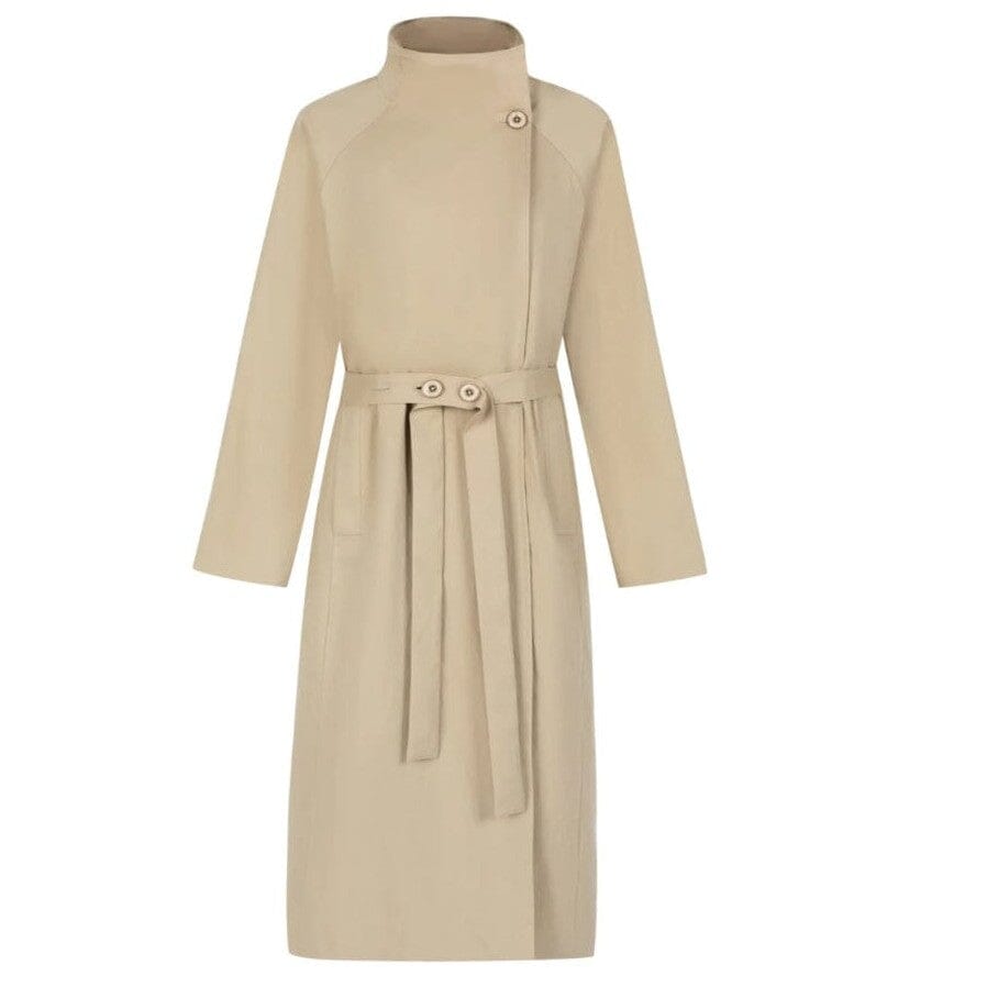 G.D.S. Drop Shoulder Trench Coat - Beige G.D.S.