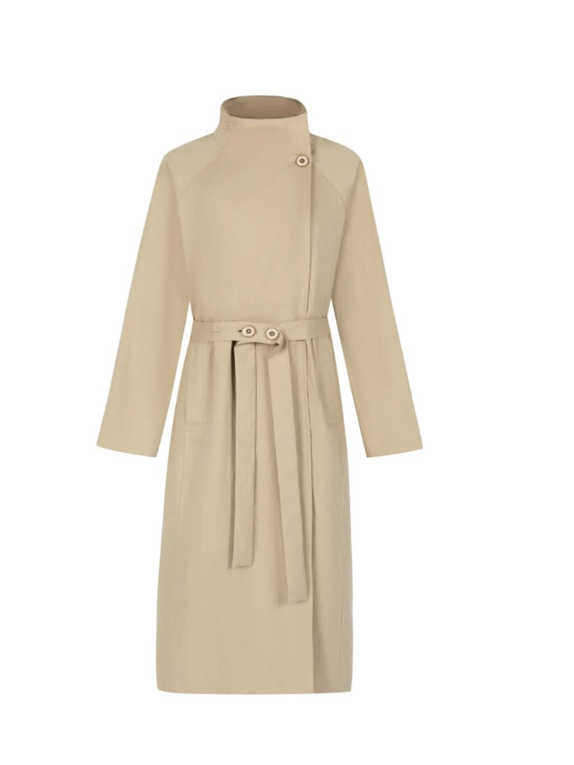 G.D.S. Drop Shoulder Trench Coat - Beige G.D.S.