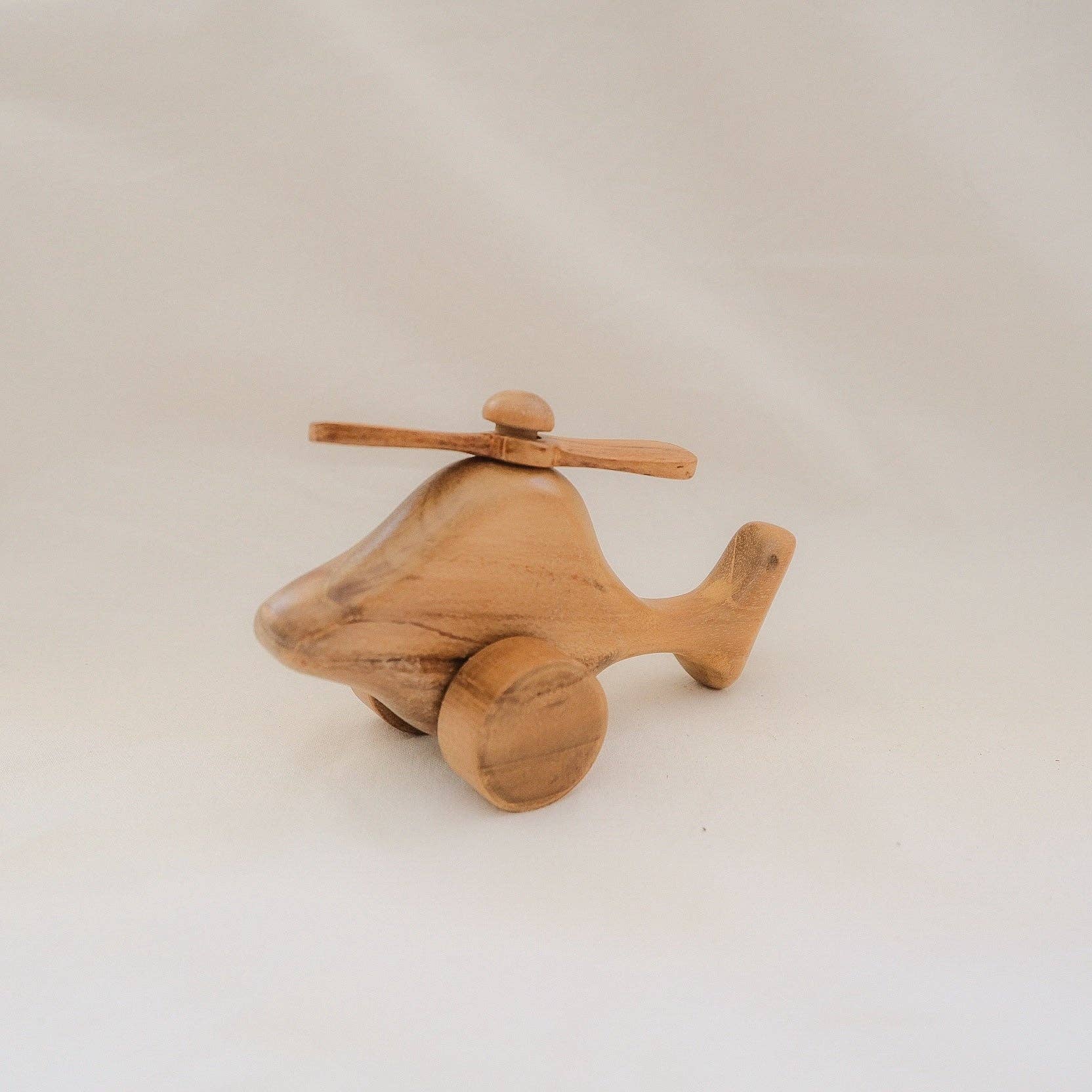 Handmade Wooden Helicopter Toy Kayu&Co.