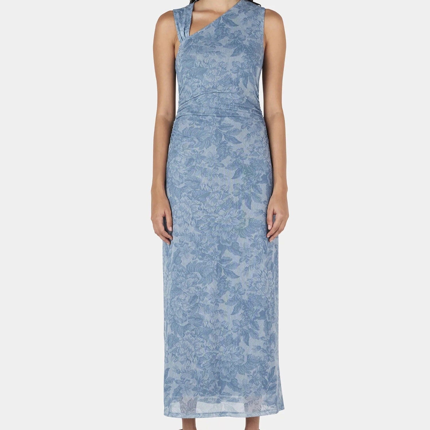 Hansen & Gretel Rushton Midi Dress - Indigo Paisley Hansen & Gretel