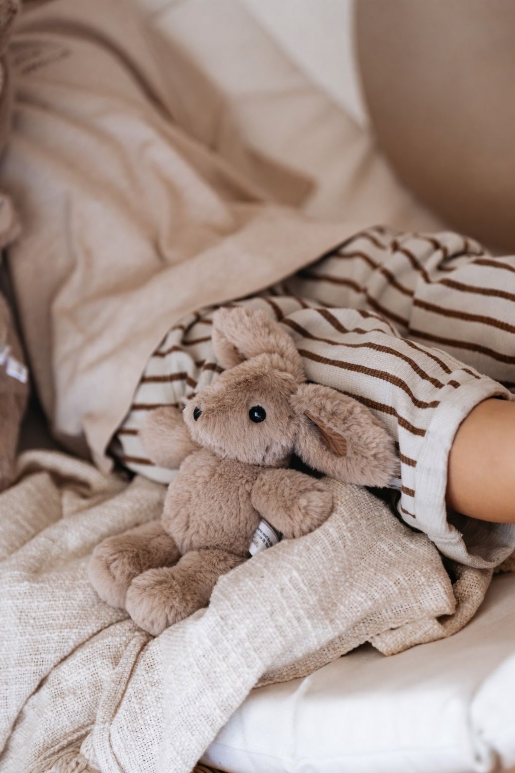Hugh Rabbit - mini | soft toy Plush Toy and the little dog laughed