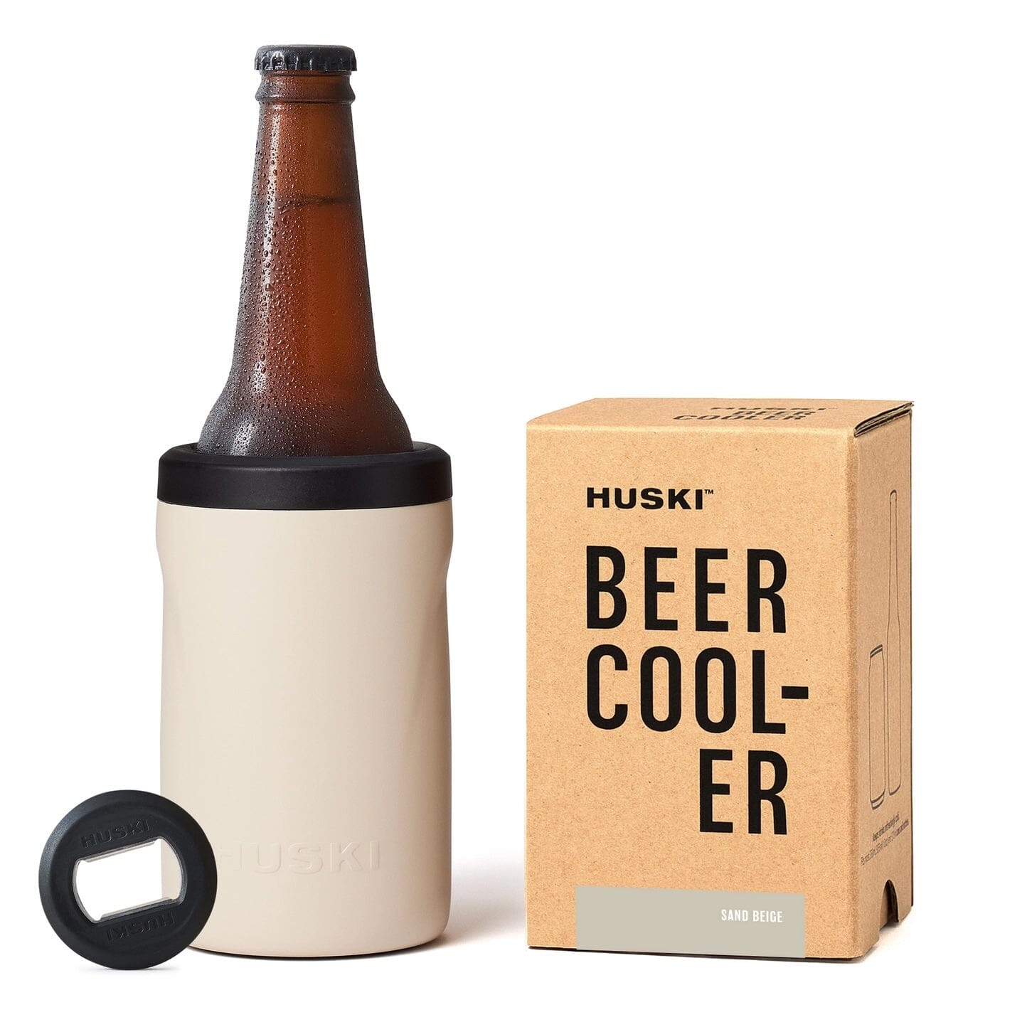 Huski Beer Cooler 2.0 - Sand Beige Huski