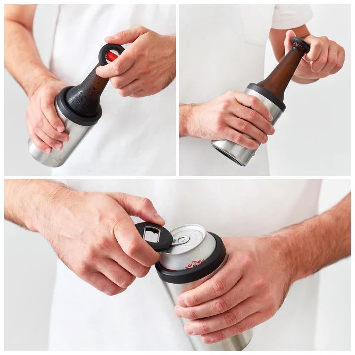 Huski Beer Cooler 2.0 - White Huski
