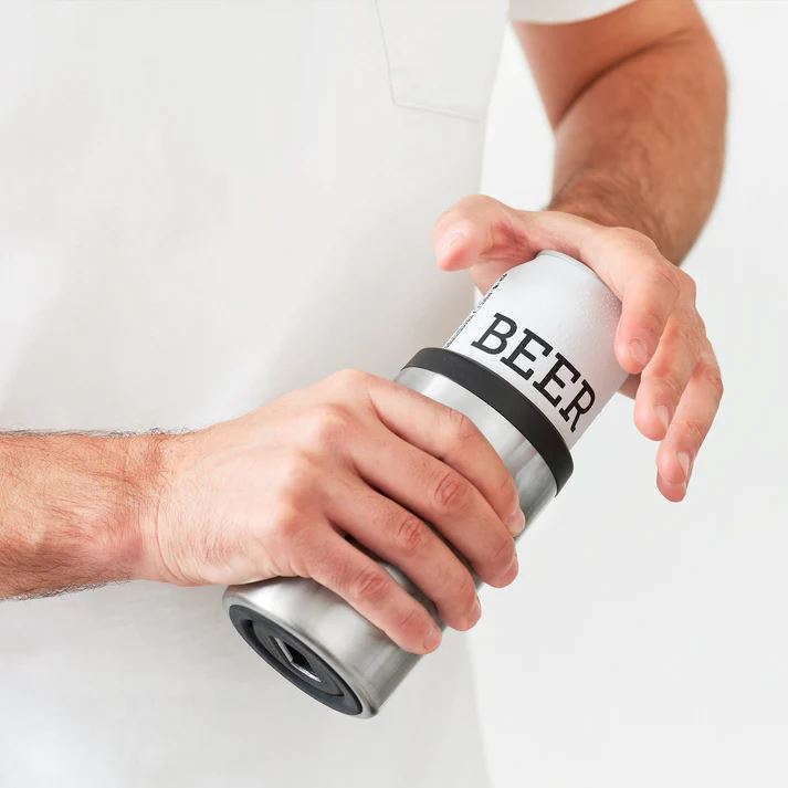 Huski Beer Cooler 2.0 - White Huski
