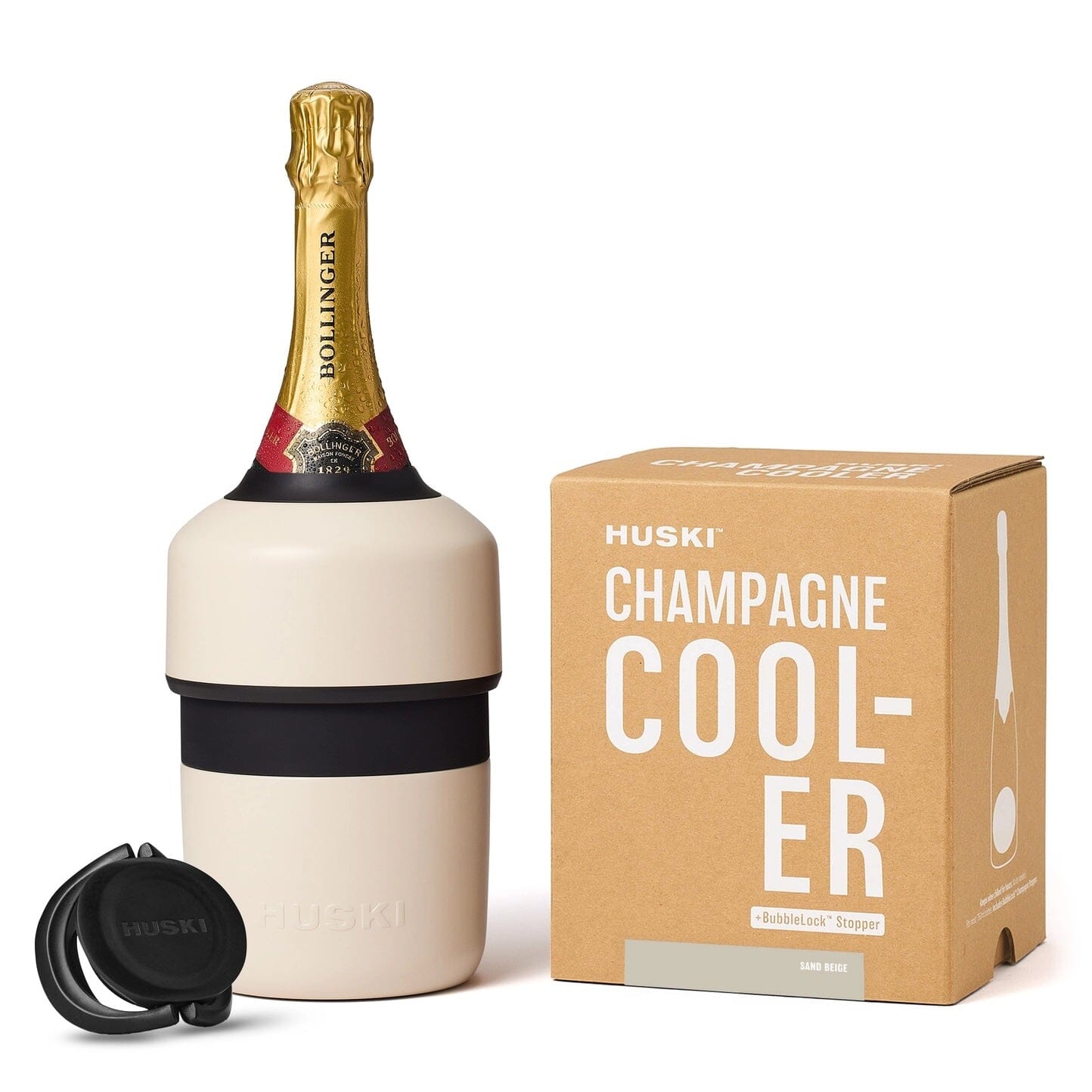 Huski Champagne Cooler- Sand Beige Wine cooler Huski