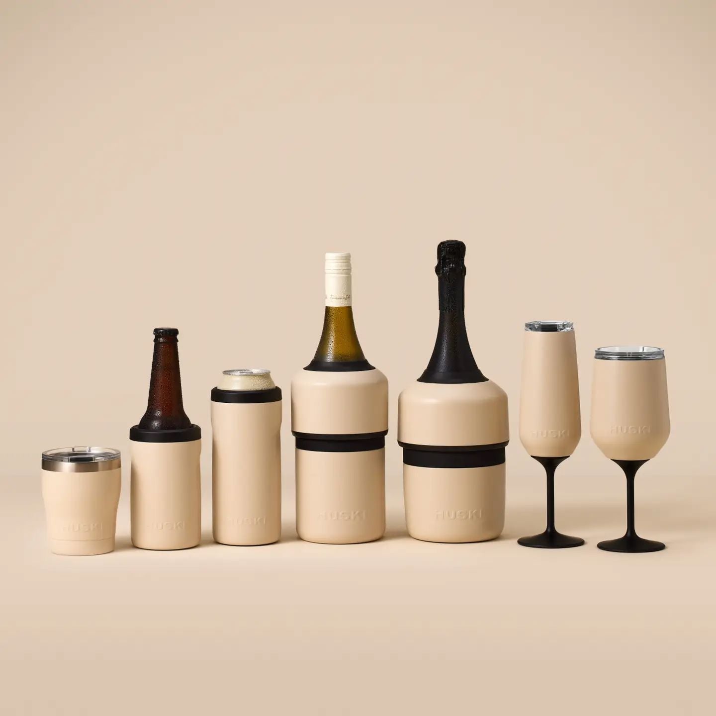 Huski Wine Cooler - Sand Beige Huski