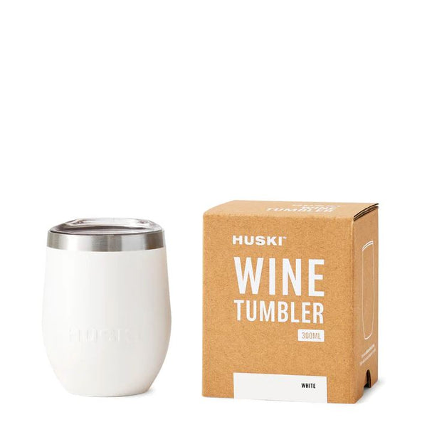 Huski Wine Tumbler - White Huski