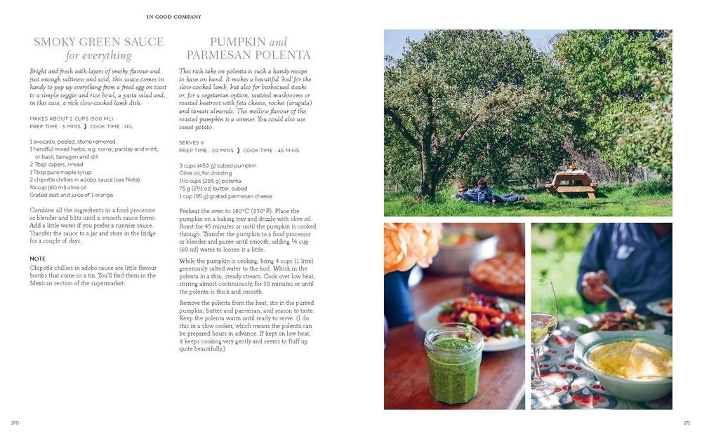 In Good Company - Sophie Hansen Recipe Book Brumby Sunstate