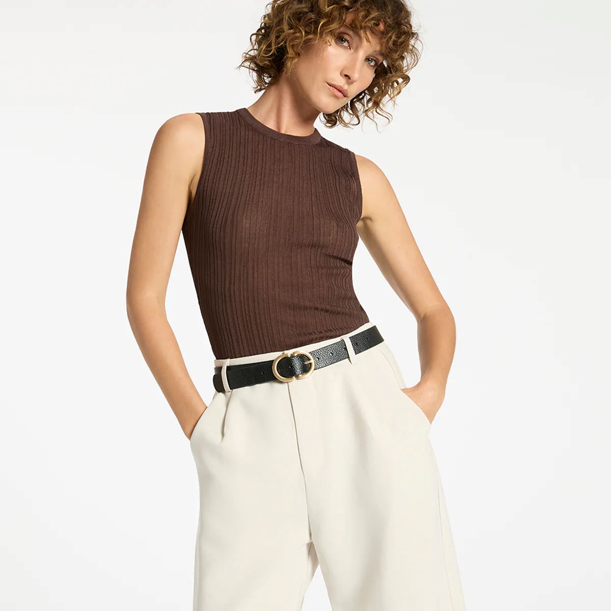 Status Anxiety In Reverse Belt - Black/Gold Status Anxiety