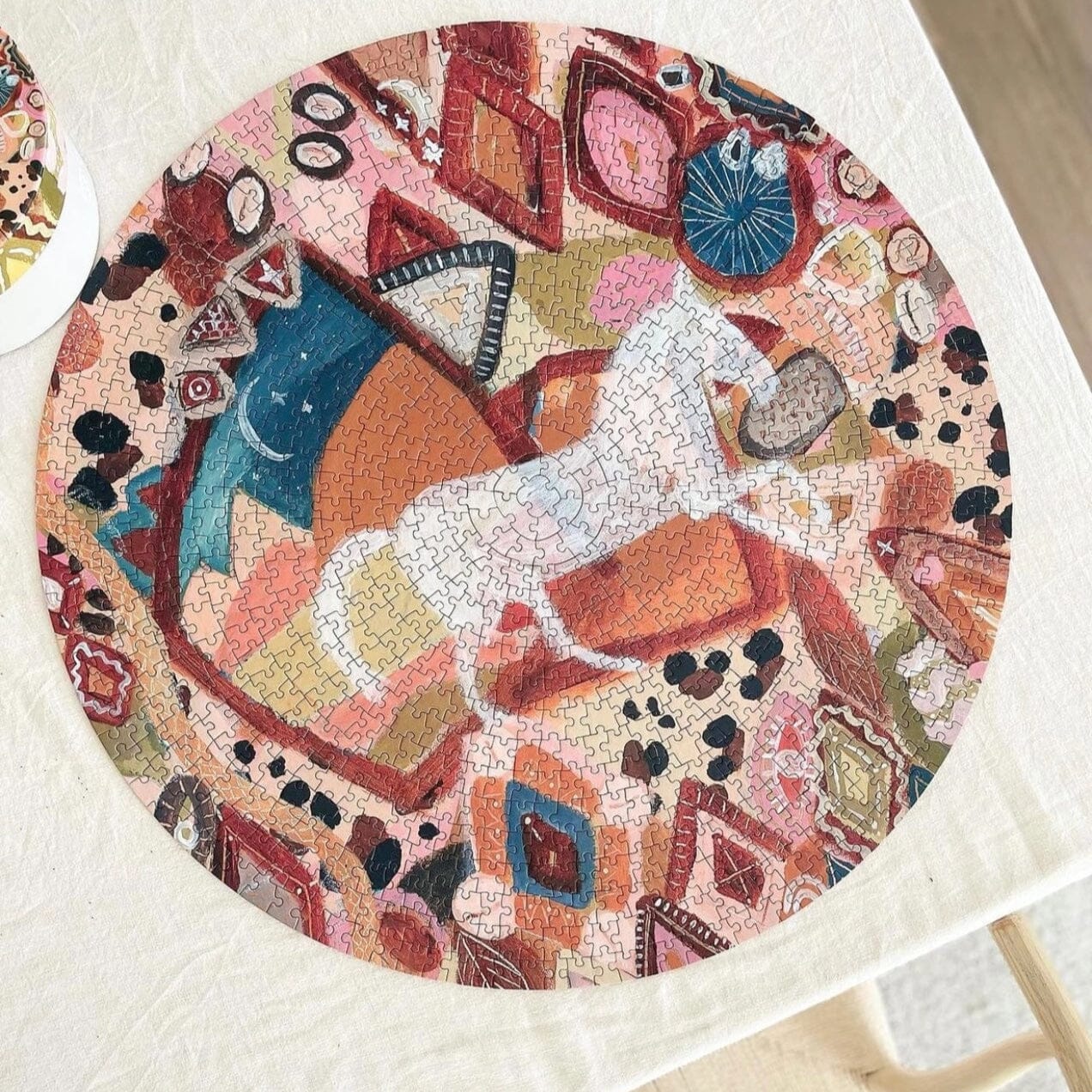 Journey of Something 1000 Piece Puzzle (Round) - When My Time Comes Journey of Something