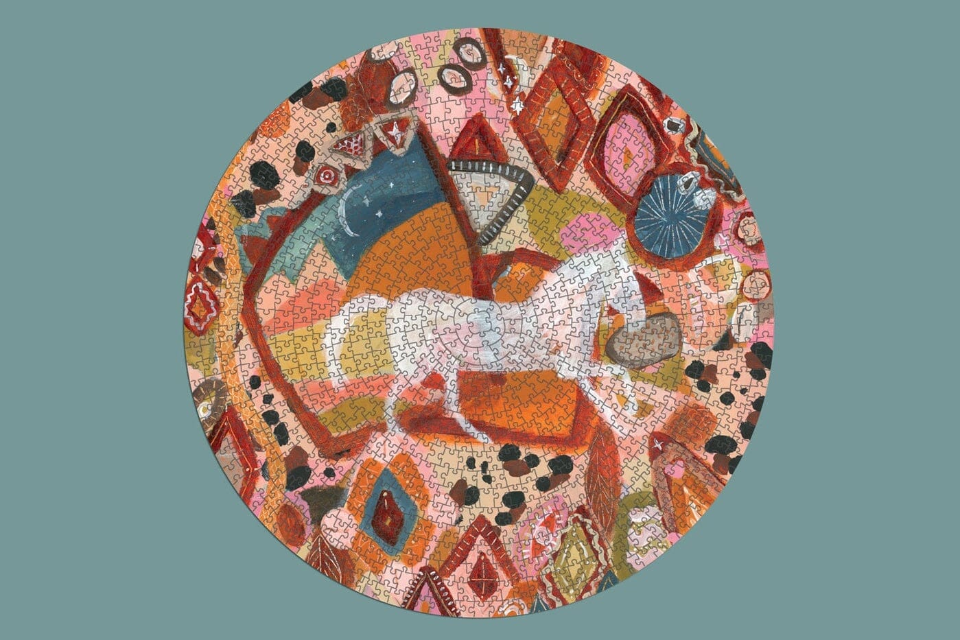 Journey of Something 1000 Piece Puzzle (Round) - When My Time Comes Journey of Something