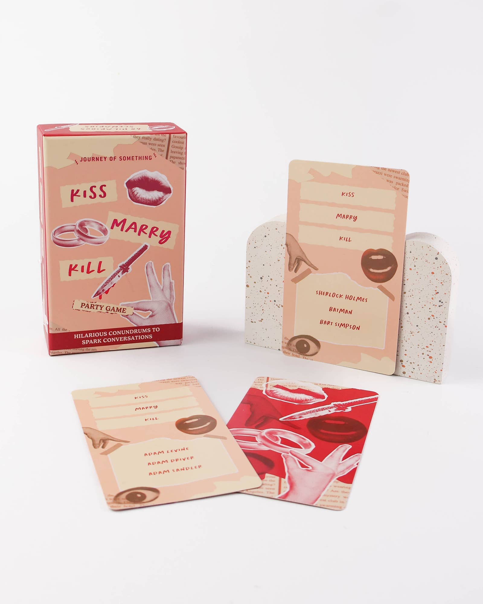 Journey of Something Kiss Marry Kill Cards Card Game Journey of Something
