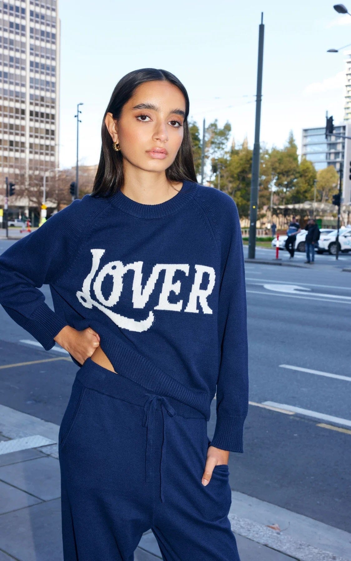 Kinney Lover Jumper - Indigo Kinney