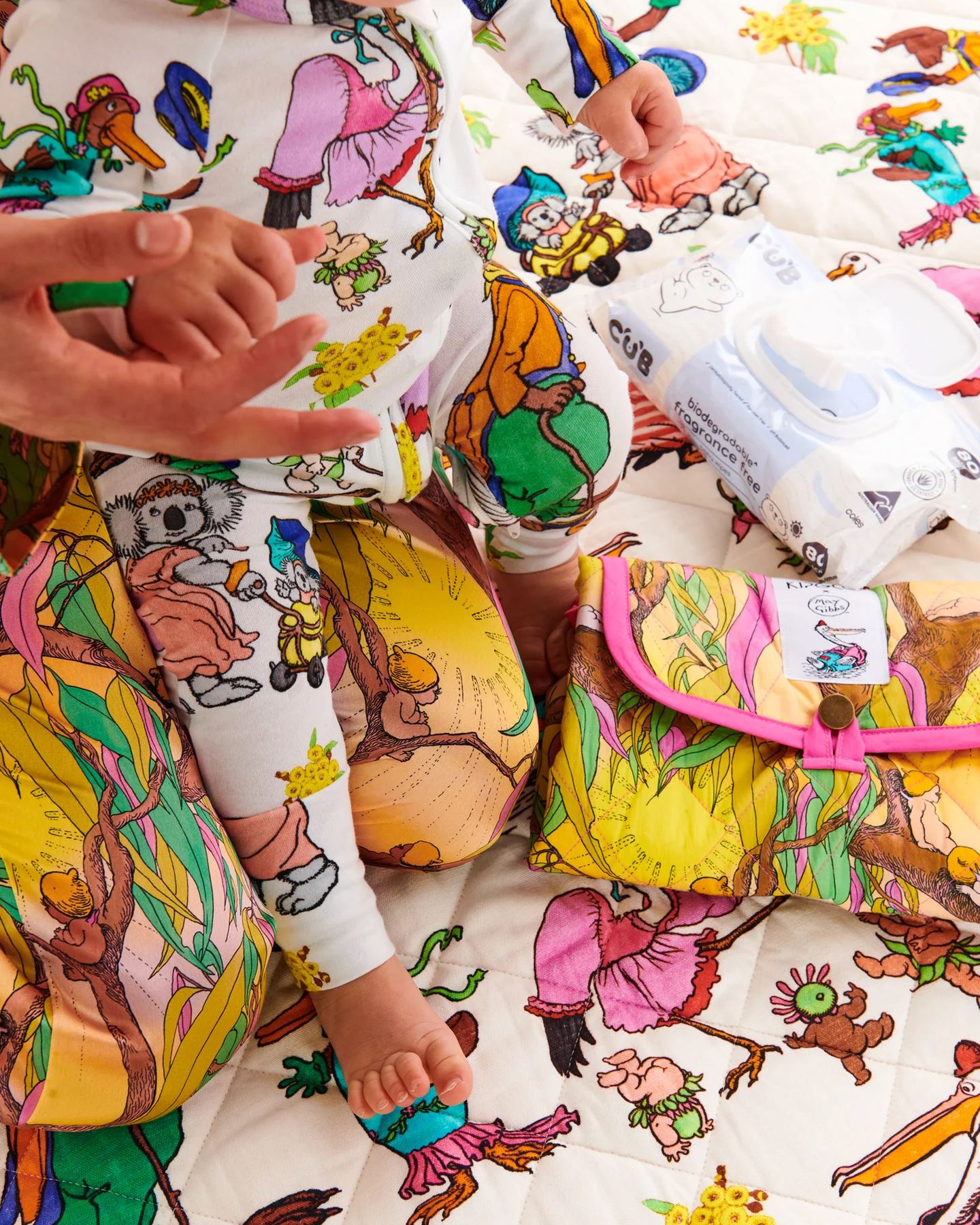 Kip & Co Baby Change Mat - Sunrise Delight Kip & Co