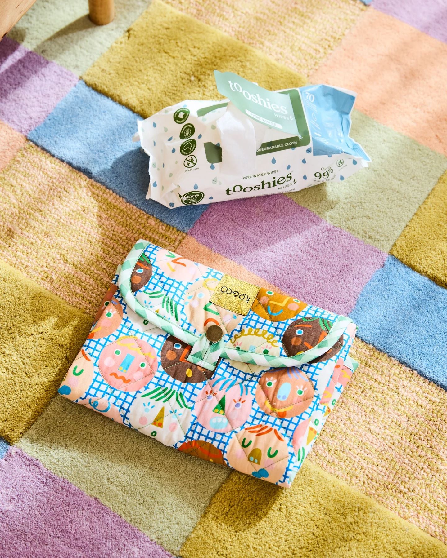 Kip & Co 'Cheer Up Baby' Baby Change Mat Baby Change Mat Kip & Co