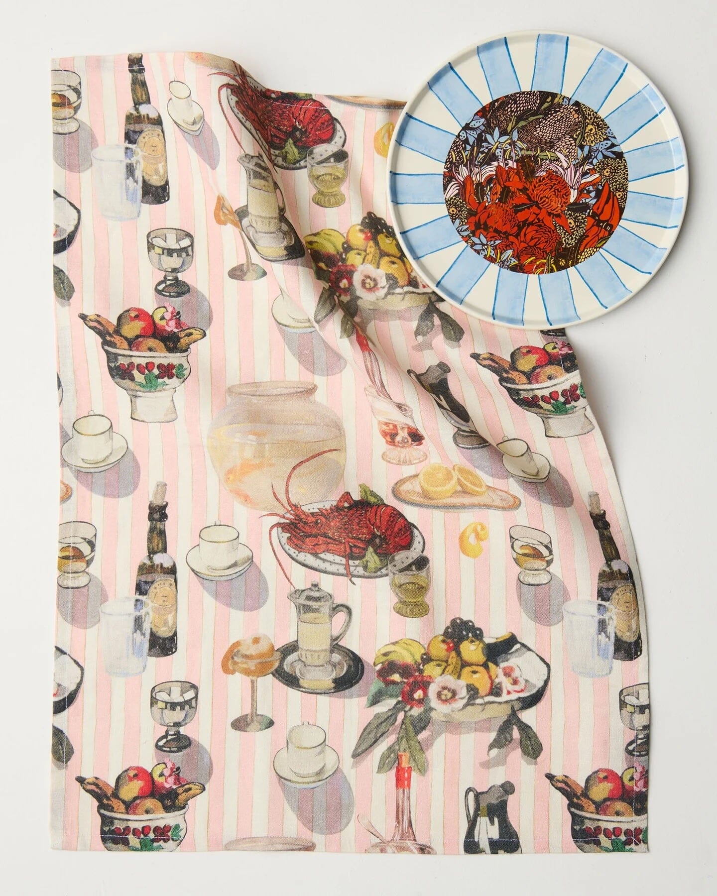 Kip & Co x Margaret Preston Still Life Linen Tea Towel Kip & Co
