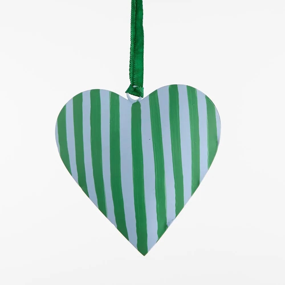La Dolce Vita Heart Tree Decoration Small - Green Florabelle