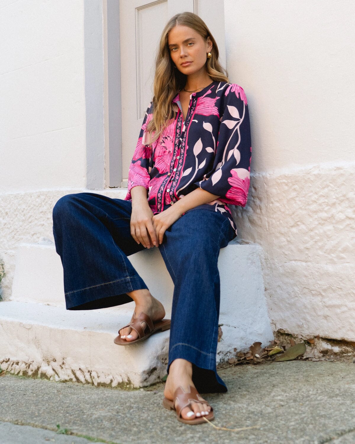 Label of Love Pants - Dark Denim Label of Love