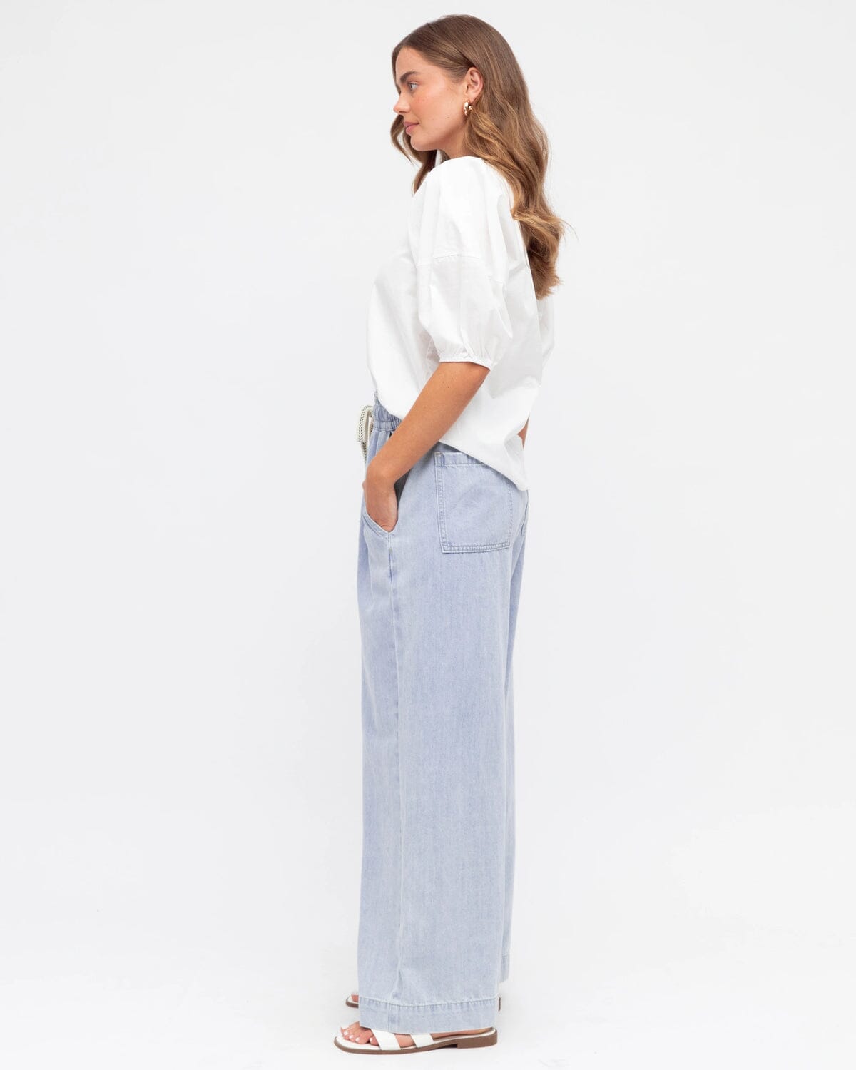 Label of Love Pants - Light Denim Label of Love