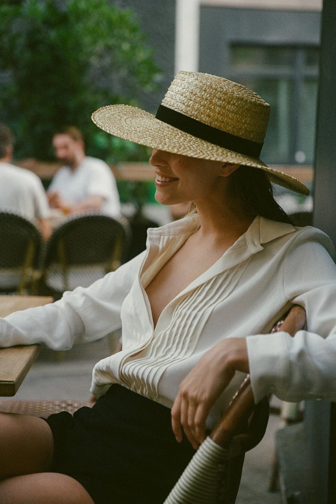 Lack of Color Mira Wide Brim Boater - Maple Lack of Color