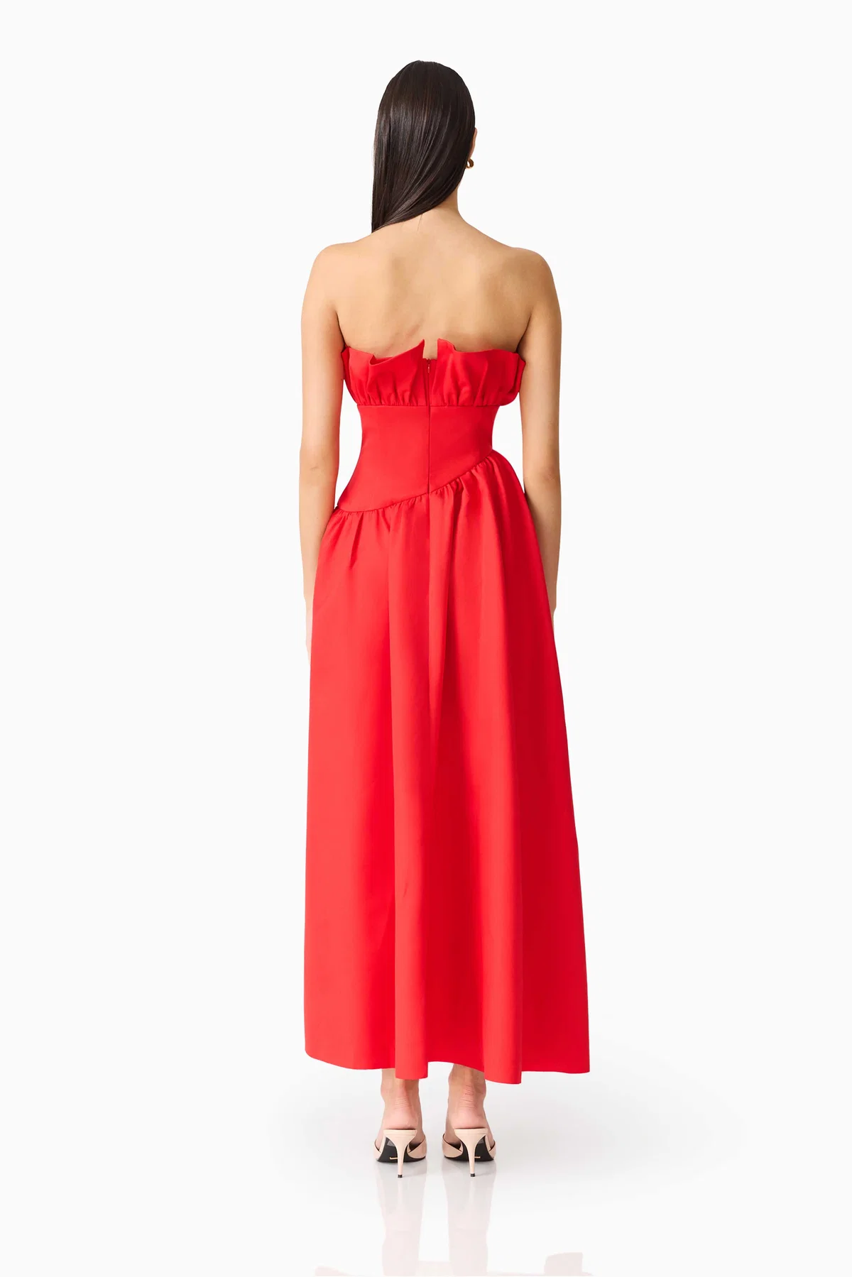 Elliatt Laurel Sleeveless Maxi Dress - Red