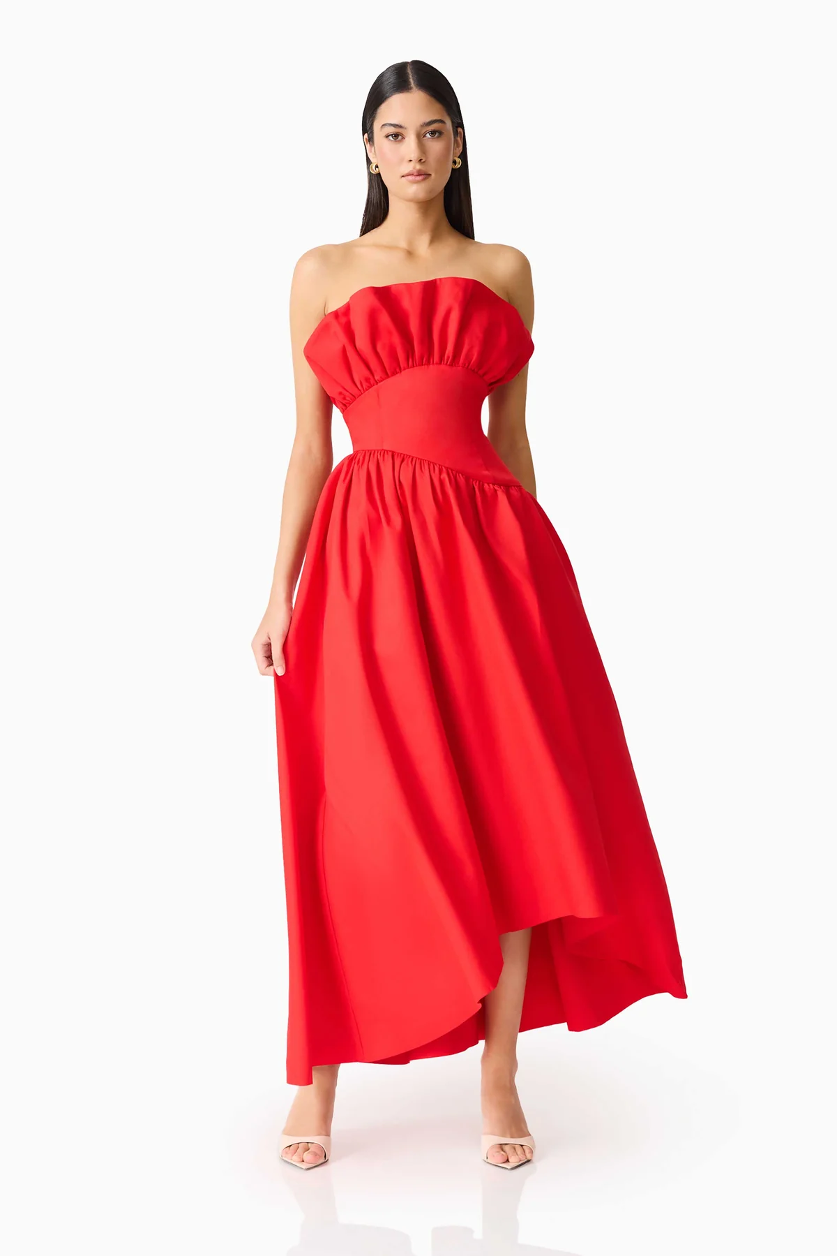 Elliatt Laurel Sleeveless Maxi Dress - Red