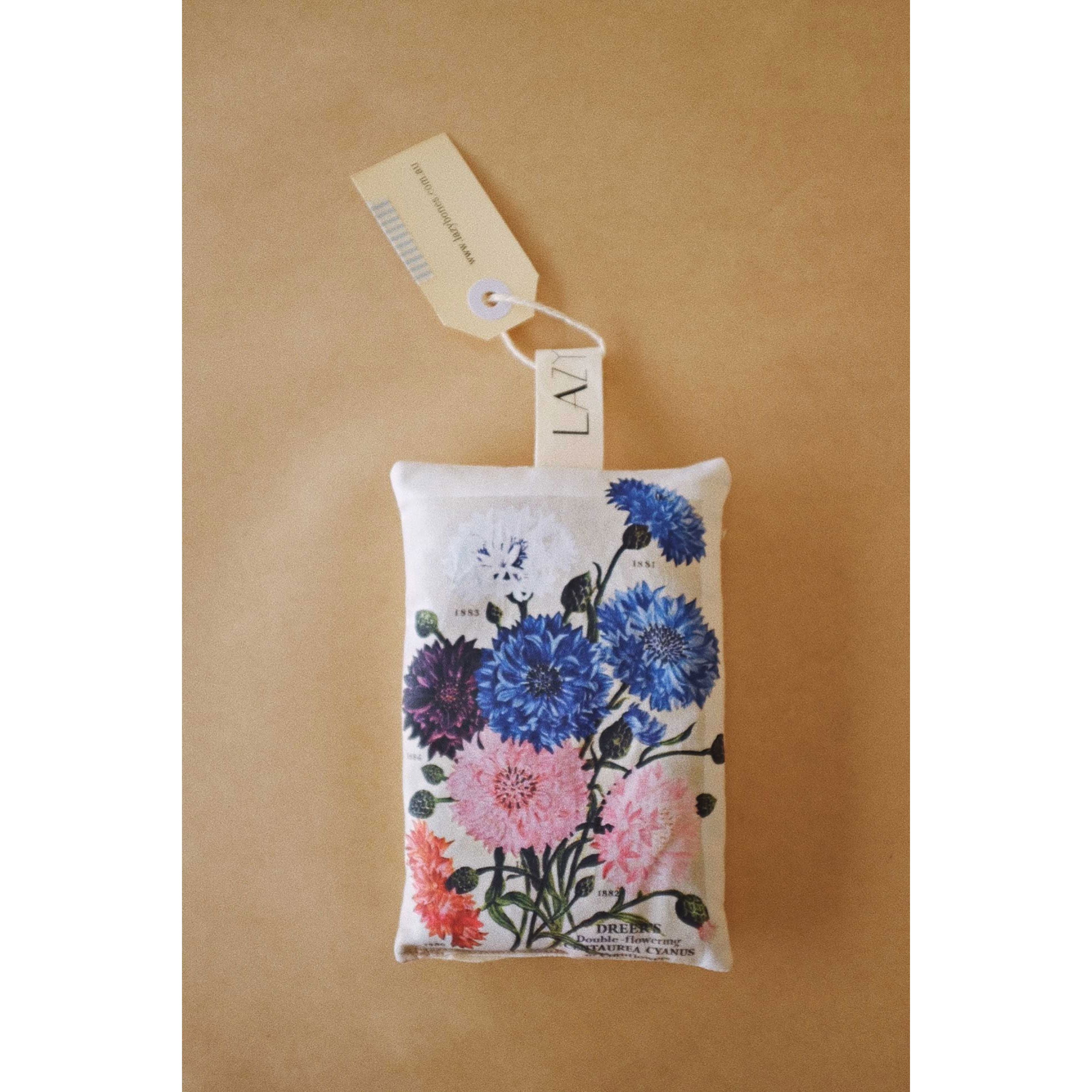 Lazy Bones Cyanus - Lavender Scented Sachet Scented Sachet Lazy Bones