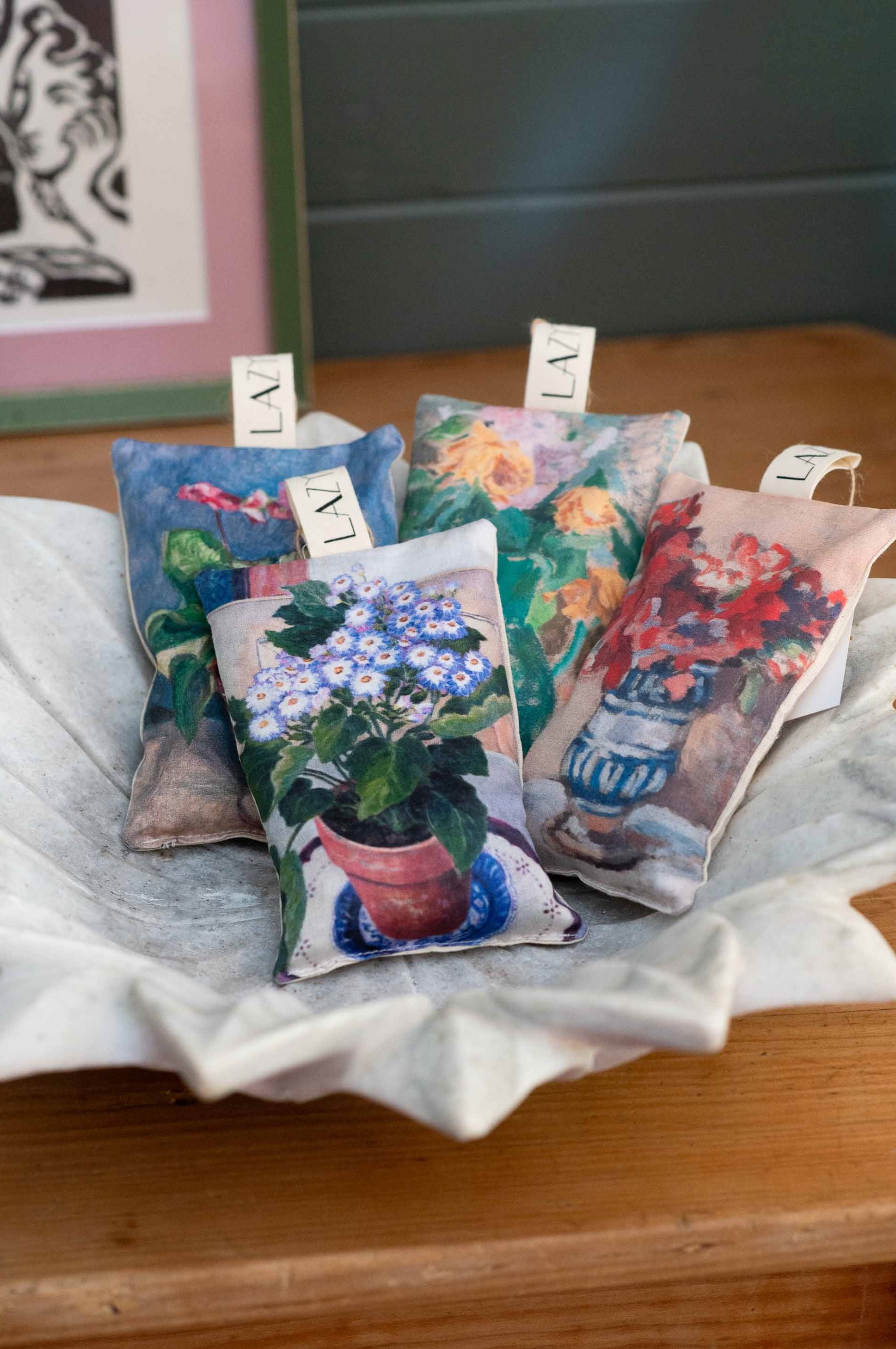 Lazy Bones Cyclamen - Lavender Scented Sachet Scented Sachet Lazy Bones