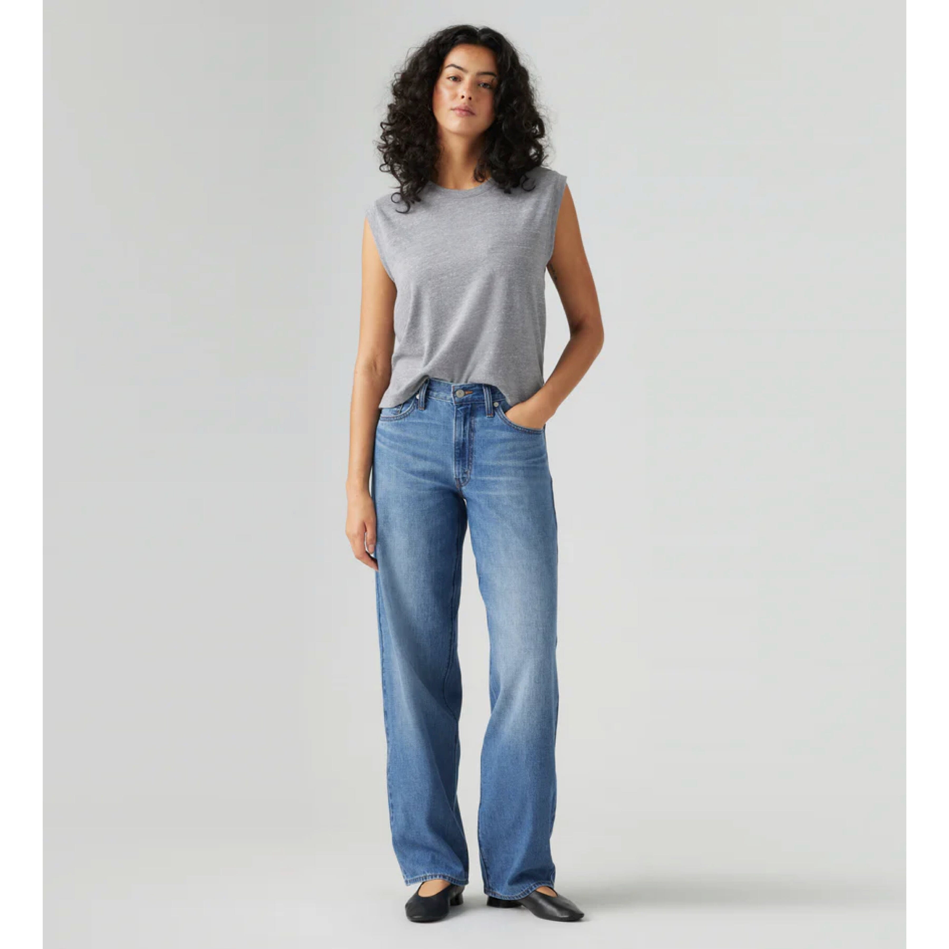 Levi's Baggy Dad Jeans - Heavy Check Levi's