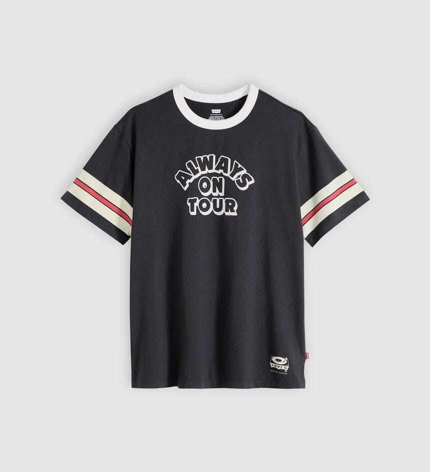 Levi's Graphic Tabor Tee - Always on Tour Pirate Black Levi's