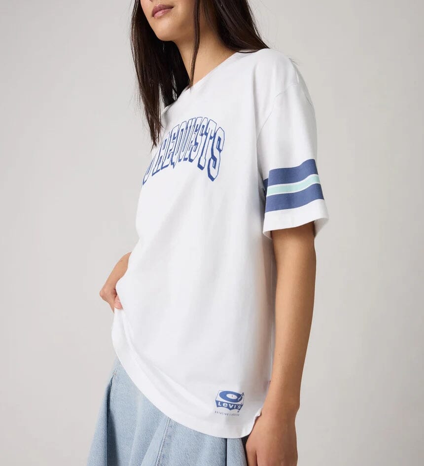 Levi's Graphic Tabor Tee - No Requests Bright White Levi's