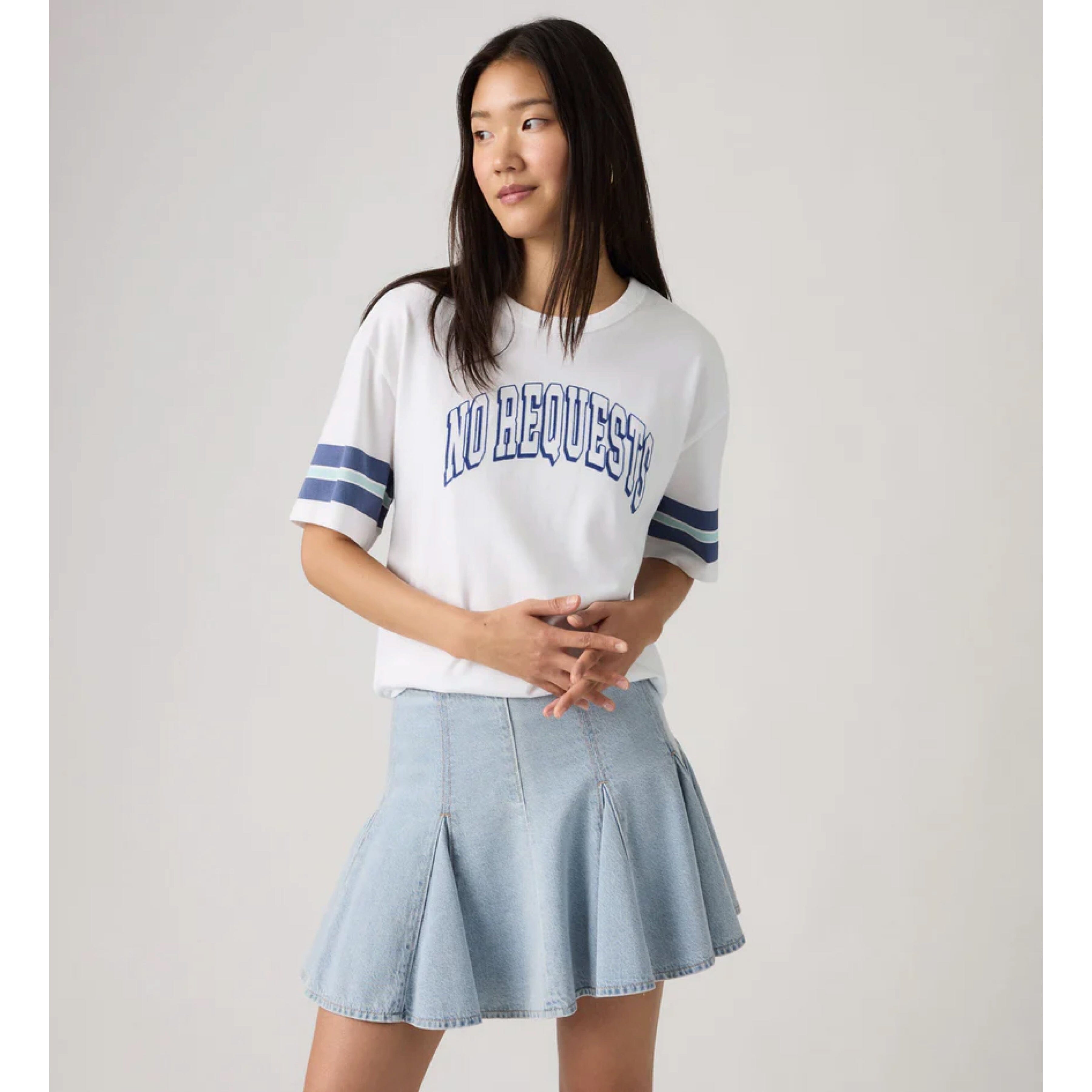 Levi's Graphic Tabor Tee - No Requests Bright White Levi's