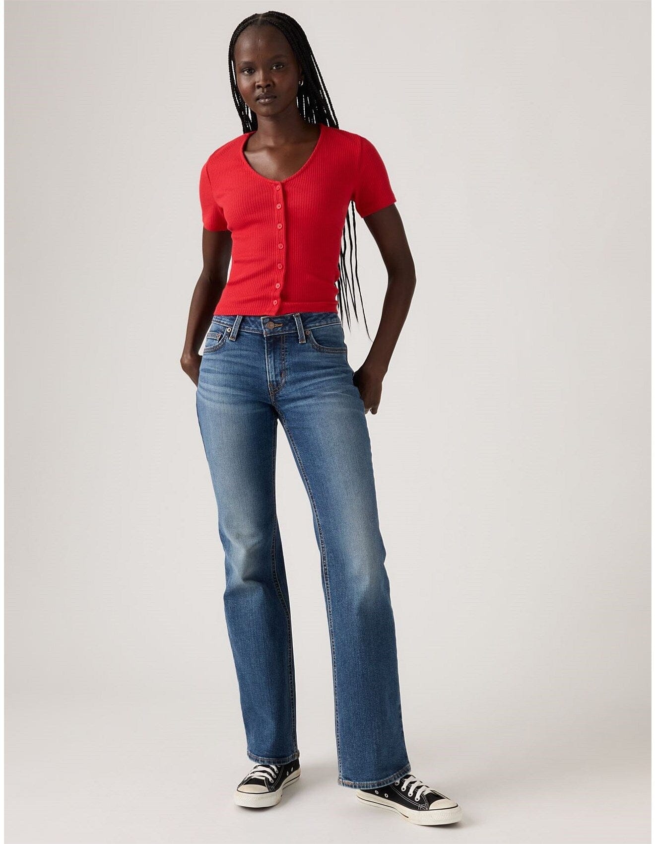 Levi's Superlow Bootcut Jeans - Darted Denim Levi's